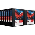 Staples® Heavy Duty 1-1/2 3 Ring View Binder with D-Rings, Black, 12/Pack (24674CT)