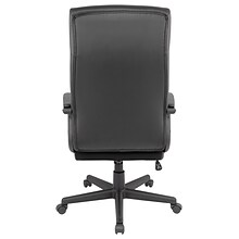 Quill Brand® Rutherford Luxura Manager Chair, Black (45608)