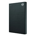 Seagate Backup Plus Slim 2TB USB 3.0/USB 2.0 External Hard Drive, Black (STKB2000400)