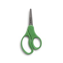 TRU RED™ 5 Kids Pointed Tip Stainless Steel Scissors, Straight Handle, Right & Left Handed, 2/Pack