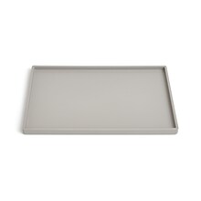 TRU RED™ Slim Stackable Plastic Tray, Gray (TR55266)