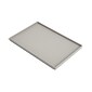 TRU RED™ Slim Stackable Plastic Tray, Gray (TR55266)