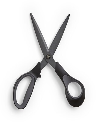 TRU RED™ 8" Non-Stick Titanium Coated Scissors, Straight Handle (TR55016)