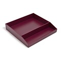 TRU RED™ Divided Stackable Plastic Tray, Purple (TR55251)