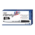 BIC Intensity Dry Erase Markers, Fine Tip, Black, 12/Pack (DECF11-BK)