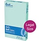 Quill Brand® 30% Recycled Colored Multipurpose Paper, 20 lbs., 8.5" x 14", Green, 500 Sheets/Ream (720575)