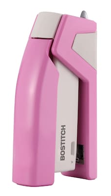 Bostitch Paperpro Desktop Stapler, 20-Sheet Capacity, Staples Included, Pink (PPR1588)