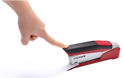 Bostitch InPower™ Spring-Powered Premium Desktop Stapler, Fastening Capacity 28 Sheets, Red (1117)