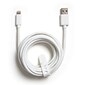 NXT Technologies™ 10 Ft. Braided Lightning to USB Cable, White (NX54351)