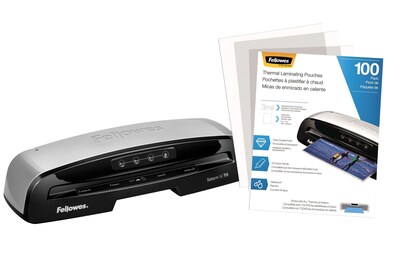 Fellowes Saturn 3i 95 Thermal/Cold Laminator & Pouches - Special Offer!