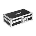 Vaultz® Locking Mini Cash Box with Tray, 2.75 x 8.5 x 5.5, Black (VZ00304)