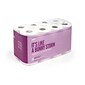 Perk™ Ultra Soft Toilet Paper, 2-ply, White, 154 Sheets/Roll, 16 Rolls/Case (PK55154)