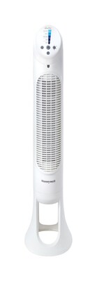 Honeywell QuietSet 32.8H 5 Speed Oscillating Tower Fan, White (HYF260)