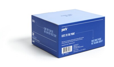 Perk™ Polystyrene Knife, Medium-Weight, White, 300/Pack (PK56399)