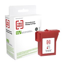 TRU RED™ Remanufactured Red Standard Yield Postage Ink Cartridge Replacement for Pitney Bowes (797-0