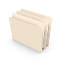 Staples® 100% Recycled File Folder, Single Tab, Letter Size, 100/Box (ST393125/393125)