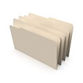 Staples 30% Recycled File Folders, 1/2 Cut Tab, Legal Size, Manila, 100/Box (ST116939/116939)