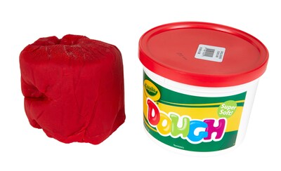 Crayola Modeling Dough, Red, 3 lb. Resealable Bucket (57-0015-038)