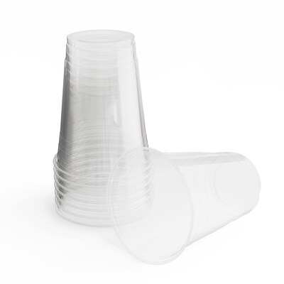 Perk™ Plastic Cold Cup, 16 Oz., Clear, 500/Carton (PK45562CT)