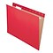 Pendaflex Recycled Colored Hanging File Folders, Red, Letter, Holds 8 1/2H x 11W, 25/Bx (92511)