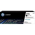 HP 414X Black High Yield Toner Cartridge (W2020X), print up to 7500 pages