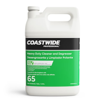 Coastwide Professional Degreaser Heavy Duty Cleaner 65, 3.78L, 4/Carton (CW650001-A)