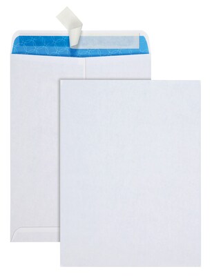 Quality Park Redi-Strip Catalog Envelope, 9 x 12, White, 100/Box (QUA41415)