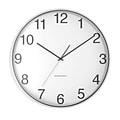 Union & Scale™ Essentials Wall Clock, Aluminum, 16 (UN57810)