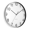 Union & Scale™ Essentials Wall Clock, Aluminum, 16 (UN57810)