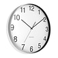 Union & Scale™ Essentials Wall Clock, Aluminum, 16" (UN57810)