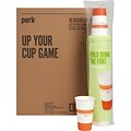 Perk™ Paper Hot Cup, 16 Oz., White/Orange, 500/Carton (PK54368CT)