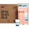 Perk™ Paper Cup & Lid Combo, 12 Oz., White/Blue, 500/Carton (PK54365CT)