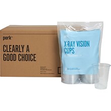 Perk™ Plastic Cold Cup, 16 Oz., Clear, 500/Carton (PK45562CT)