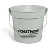 Coastwide Professional™ Plastic Bucket, 10 Quart, Gray (CW58017)