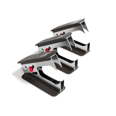 TRU RED™ Claw Staple Remover, Black, 3/Pack (TR58087)