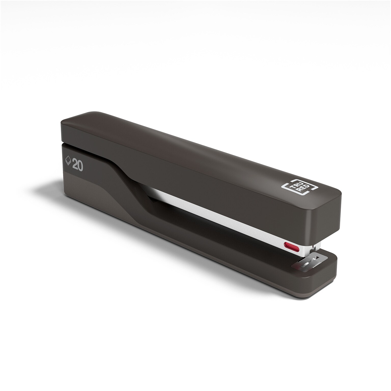 TRU RED™ Desktop Stapler, 20-Sheet Capacity, Black (TR58082)