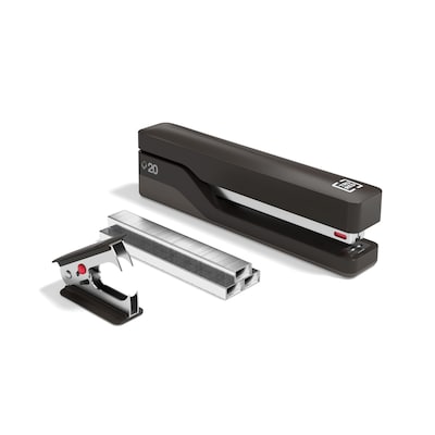 TRU RED™ Desktop Stapler Kit, 20-Sheet Capacity, Black (TR58081)