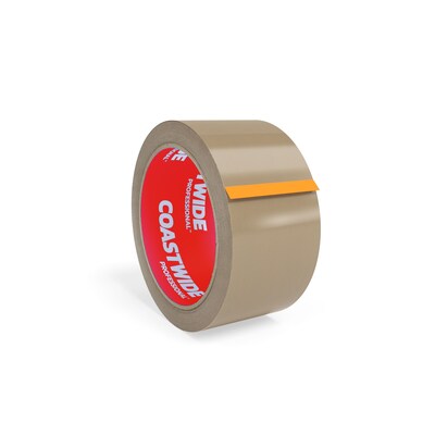 Coastwide Professional™ 2" x 55 yds. Industrial Packing Tape, Tan, 36/Carton (CW55988)