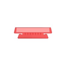 TRU RED™ Hanging Folder Tabs, 3.5, Assorted Colors, 50/Pack (TR492917)
