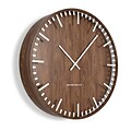 Union & Scale™ Essentials Wall Clock, Wood, 16 (UN57811)