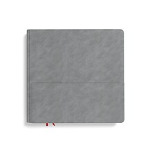 TRU RED™ Square Explore Journal, Dotted, Gray (TR58433-CC)