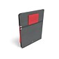 TRU RED™ Large Mastery with Pocket Journal, Charcoal/Red (TR58437)