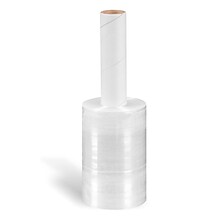 5 x 1000 55 Gauge Cast Stretch Wrap, Clear, 12/Carton (MINI-HX 5X1000)