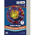 Pacon® Tru-Ray Construction Paper 9 x12, Gray, 50 Sheets/Pack (PAC103027)