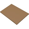 Riverside 3D 12 x 18 Construction Paper, Brown, 50 Sheets (P103629)