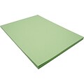 Riverside 3D 9 x 12 Construction Paper, Light Green, 50 Sheets (P103595)