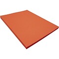 Riverside 3D 9 x 12 Construction Paper, Orange, 50 Sheets (P103594)