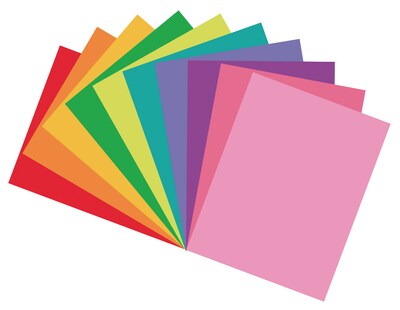 Tru-Ray 9" x 12" Construction Paper, Assorted Colors, 50 Sheets (P102940)