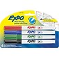 Expo Dry Erase Markers, Ultra Fine Tip, Assorted, 4/Pack (1871133)
