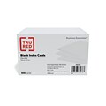 Staples 3 x 5 Index Cards, Blank, White, 500/Pack (TR51010)